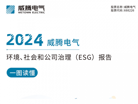 一图读懂威腾电气2024环境、社会和公司治理（ESG）报告